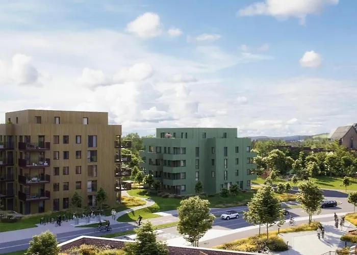 Ny Stilren Og Praktisk Leilighet Trondheim