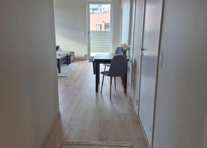 Ny Stilren Og Praktisk Leilighet